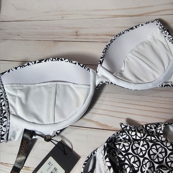 Turquoise Padded Push Up XS Bikini Brand New from Bikini Village - Picture 4 of 5